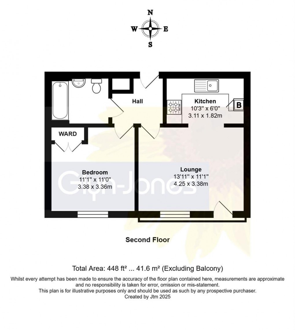 Floorplan for Durban Road, Bognor Regis