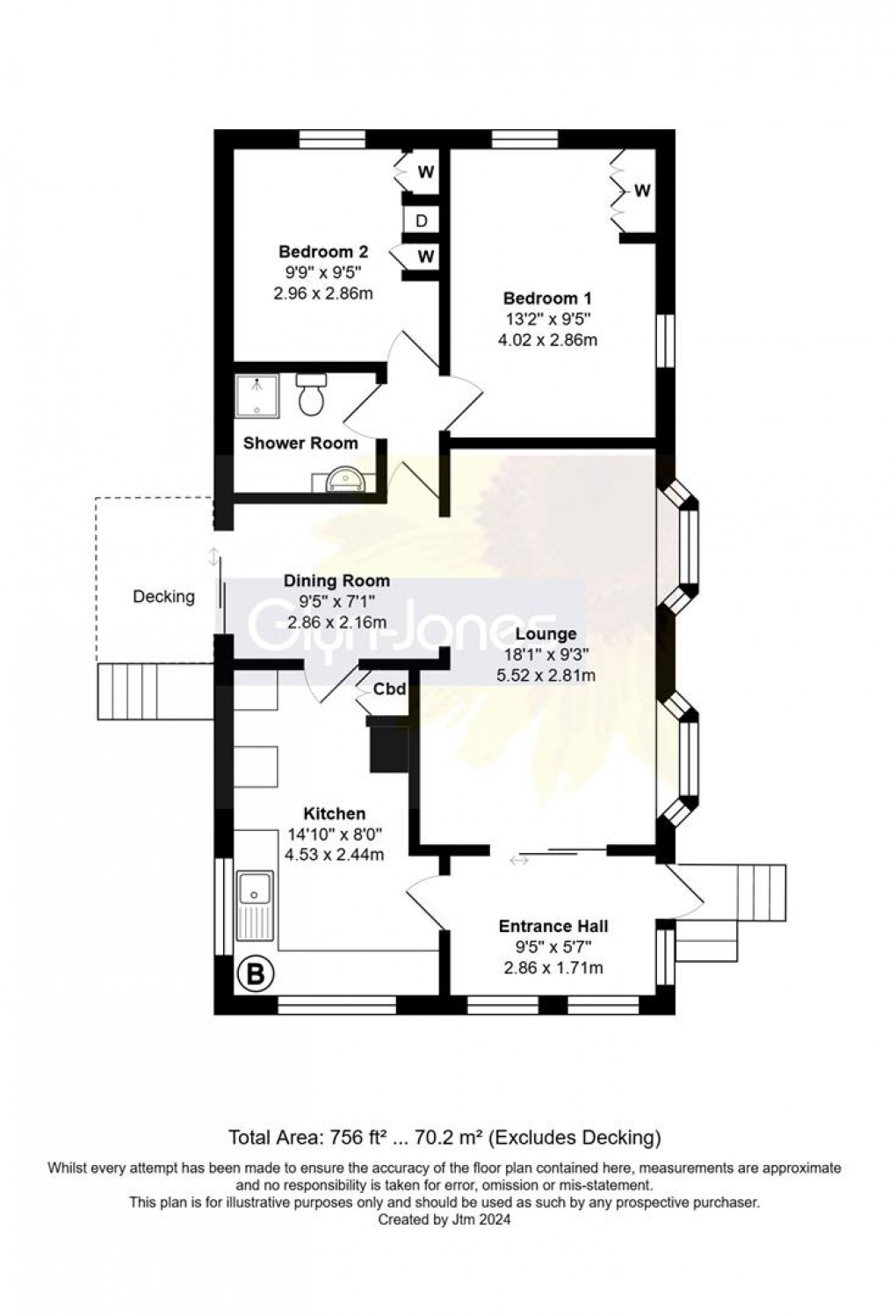 Floorplan for Ford Road, Ford