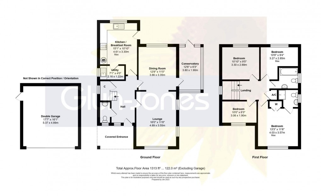 Floorplan for The Millers, Yapton