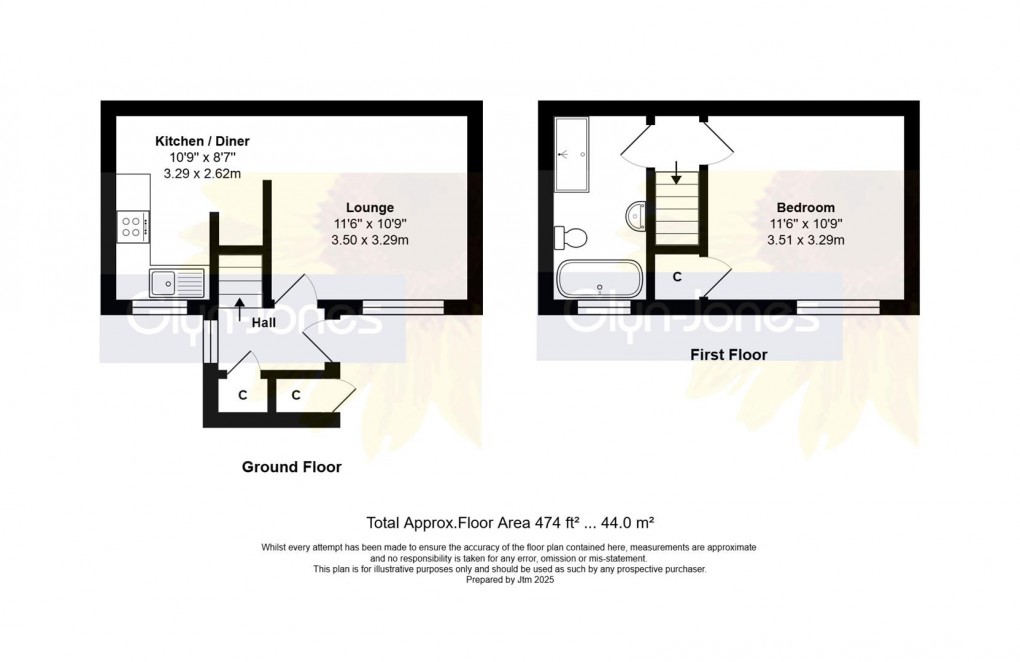 Floorplan for Falcon Gardens, Littlehampton