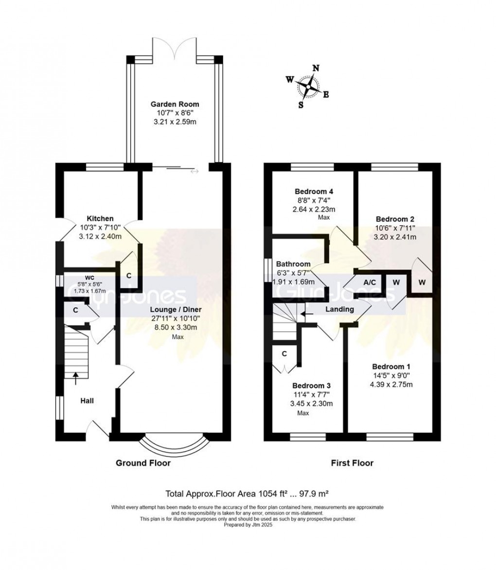 Floorplan for Middle Mead, Beaumont Park