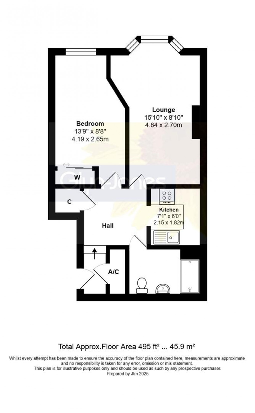 Floorplan for Norfolk Road, Littlehampton