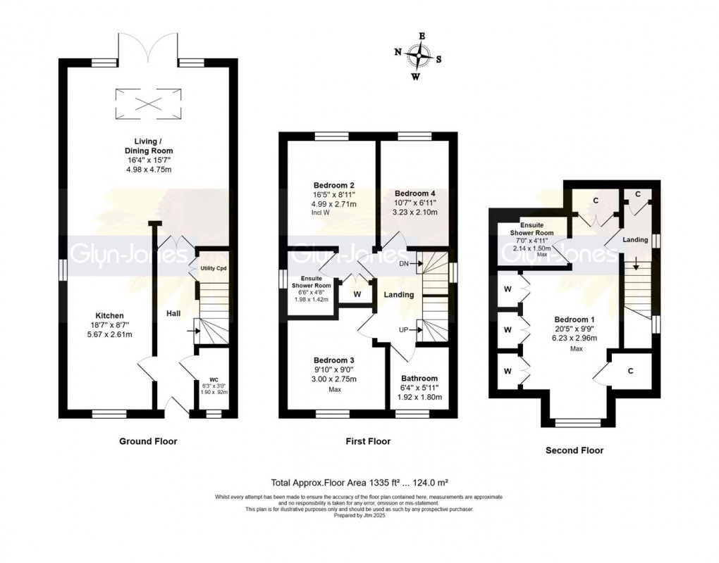 Floorplan for Lime Tree Close, East Preston