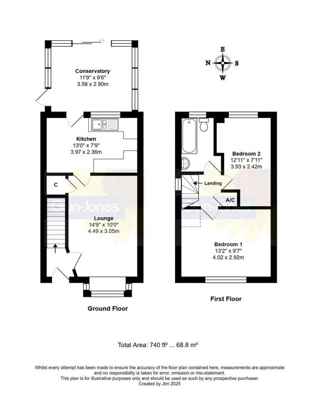 Floorplan for Eagles Chase, Wick, Littlehampton