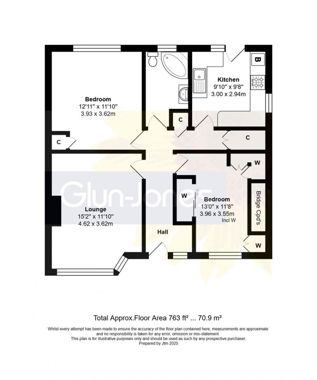Floorplan for Manning Road, Littlehampton