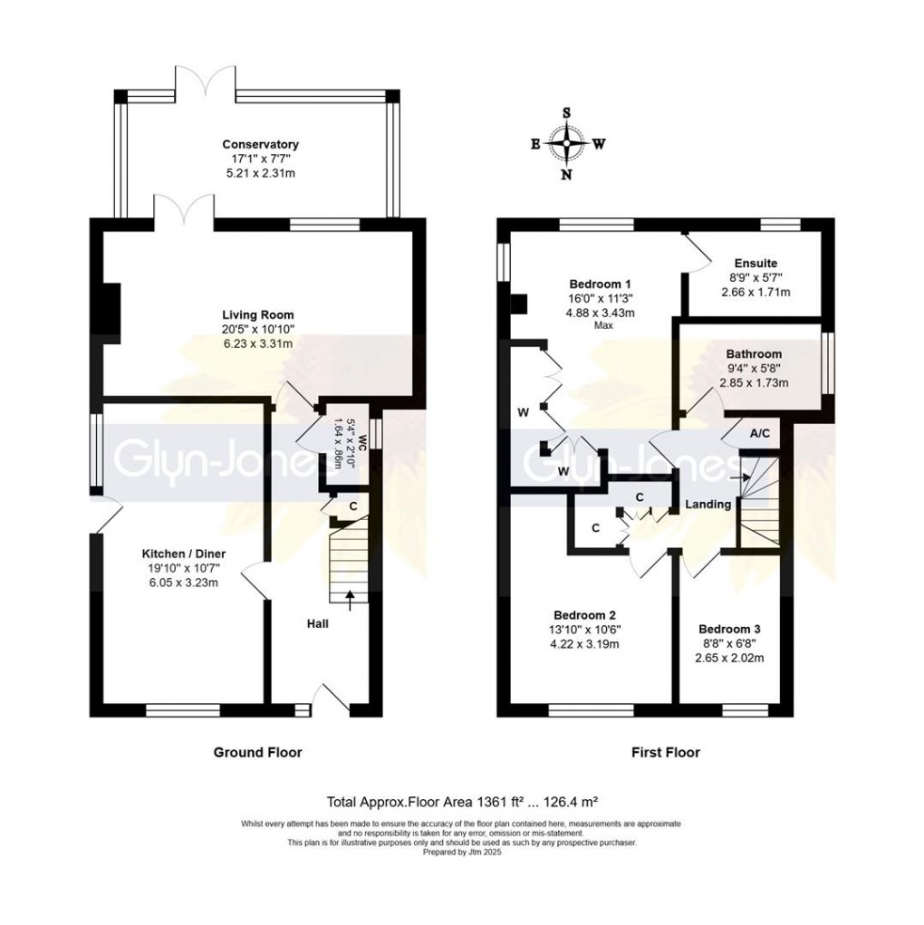 Floorplan for North Lane, East Preston