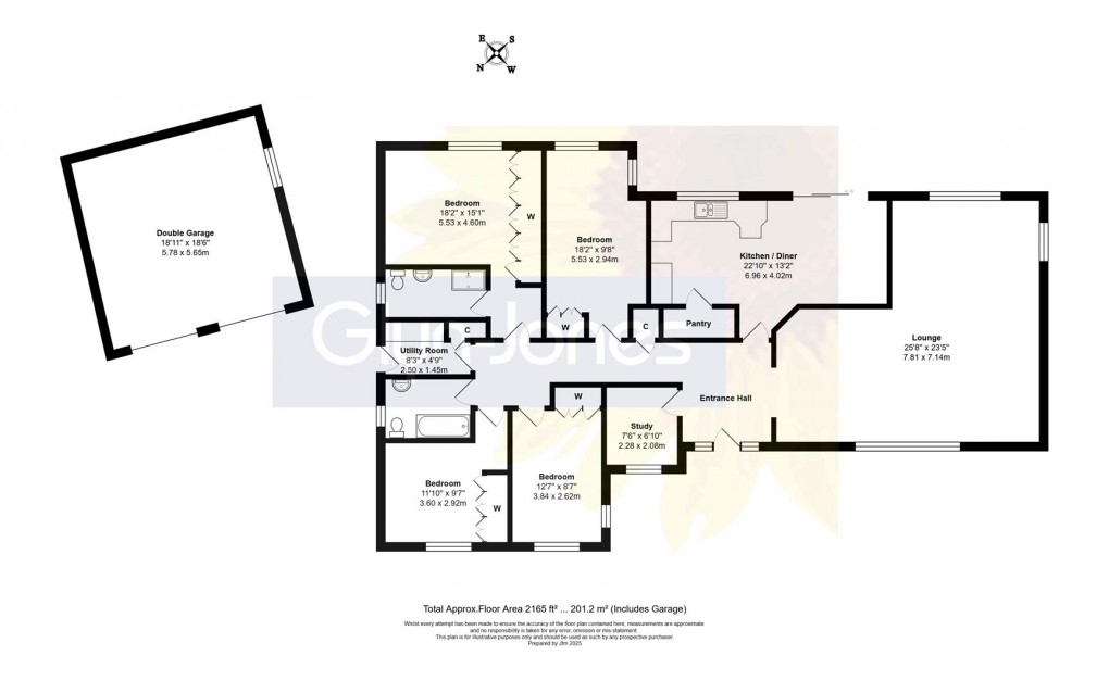 Floorplan for Pigeonhouse Lane, Rustington