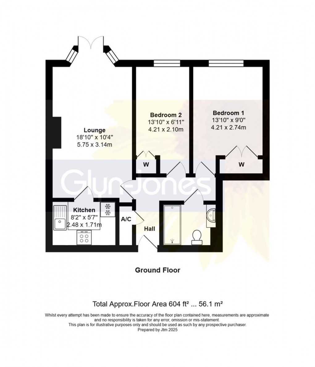 Floorplan for Winterton Lodge, Goda Road, Littlehampton
