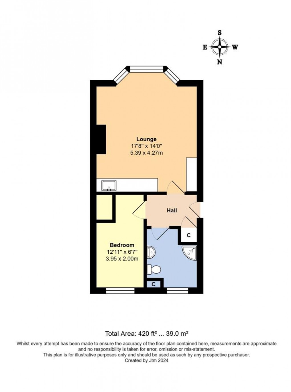Floorplan for South Terrace, Littlehampton