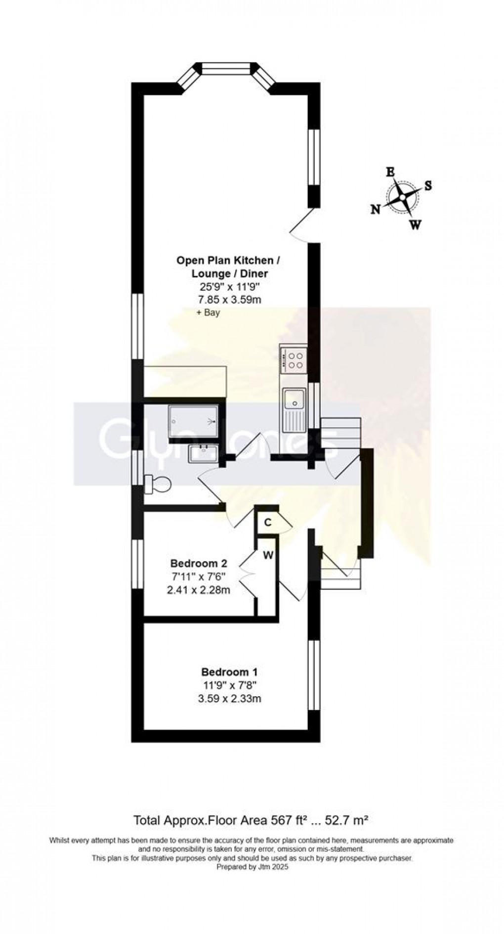 Floorplan for Main Road, Yapton, Arundel