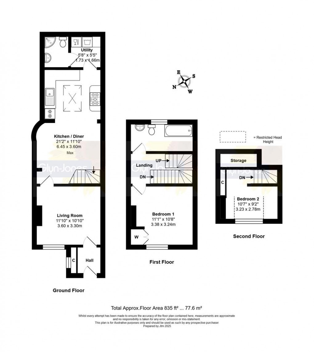 Floorplan for Mount Pleasant, Arundel