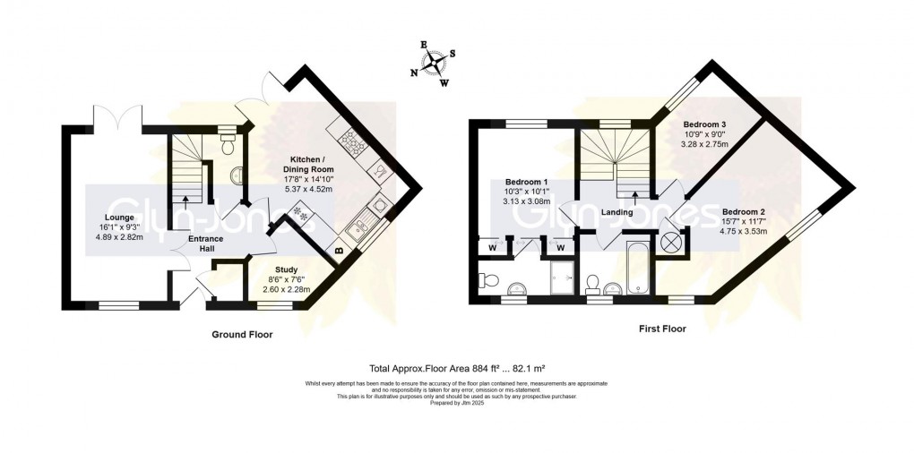 Floorplan for Hollist Chase, Littlehampton