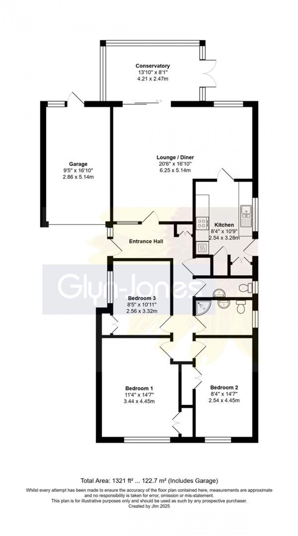 Floorplan for Southway, Littlehampton
