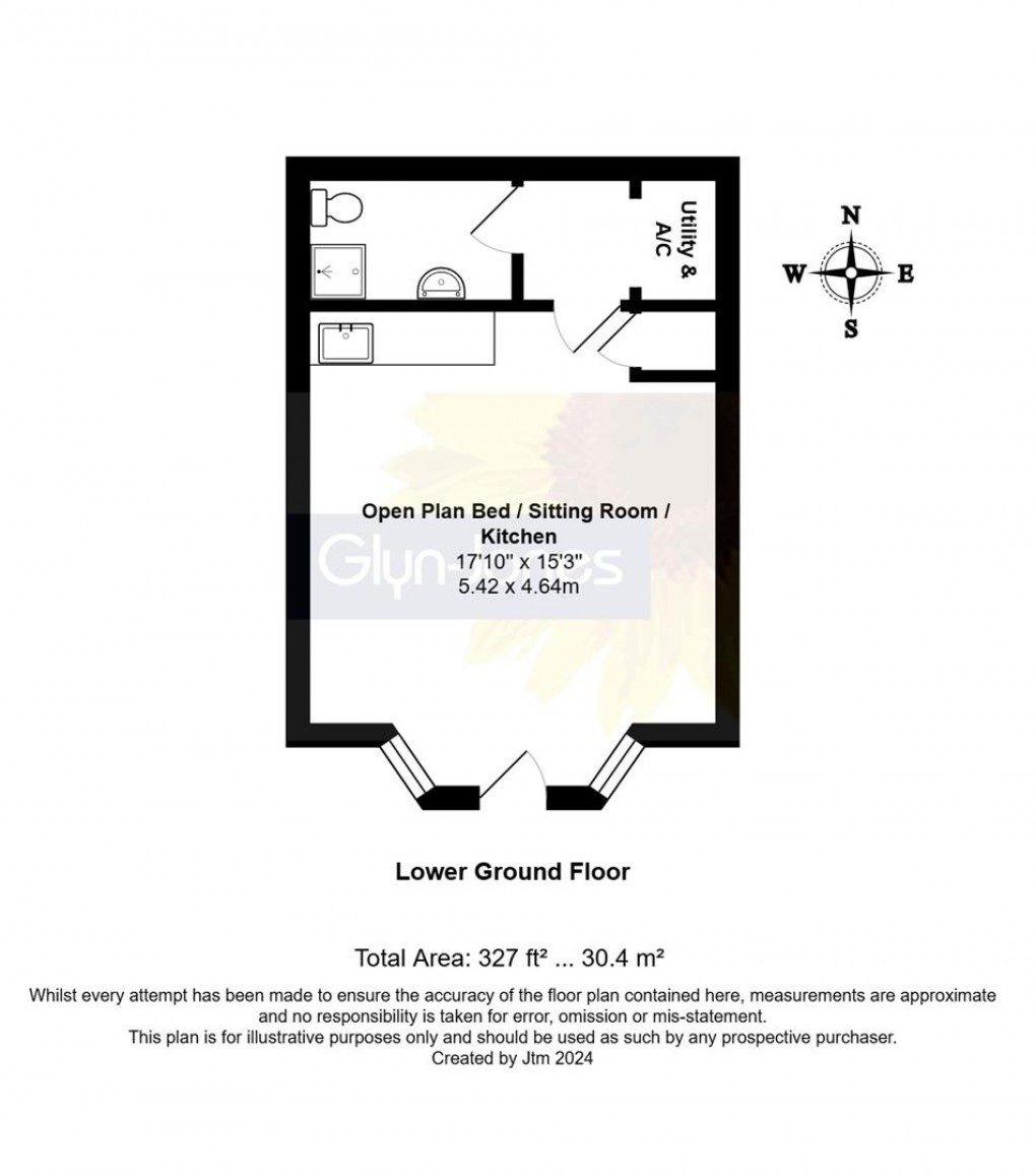 Floorplan for South Terrace, Littlehampton