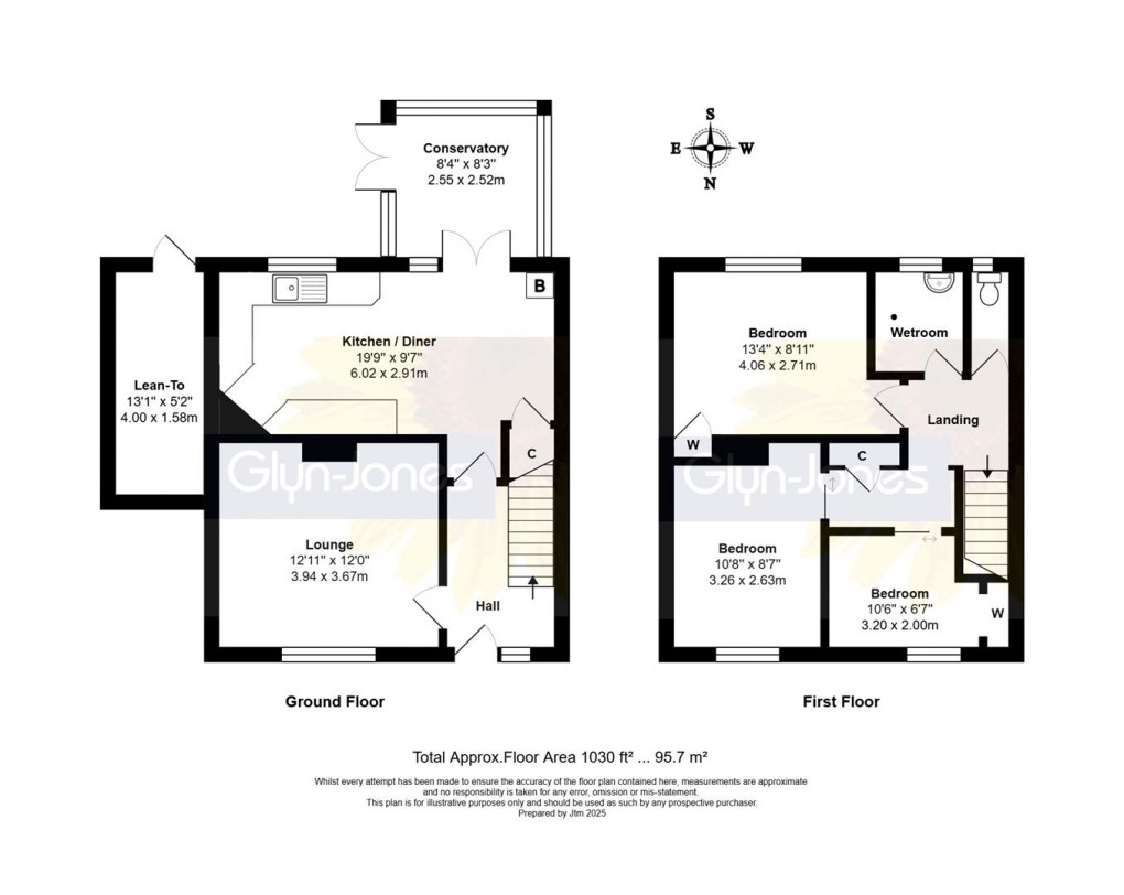 Floorplan for Clun Road, Littlehampton