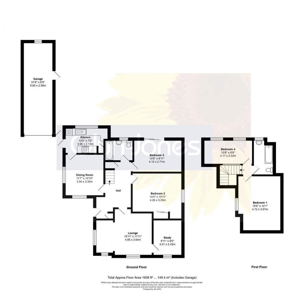 Floorplan for The Bramblings Rustington