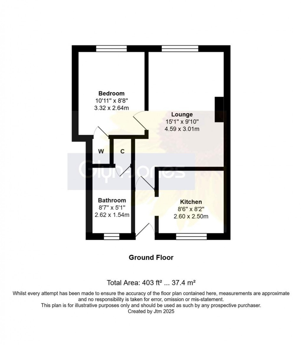 Floorplan for Armada Way, Littlehampton