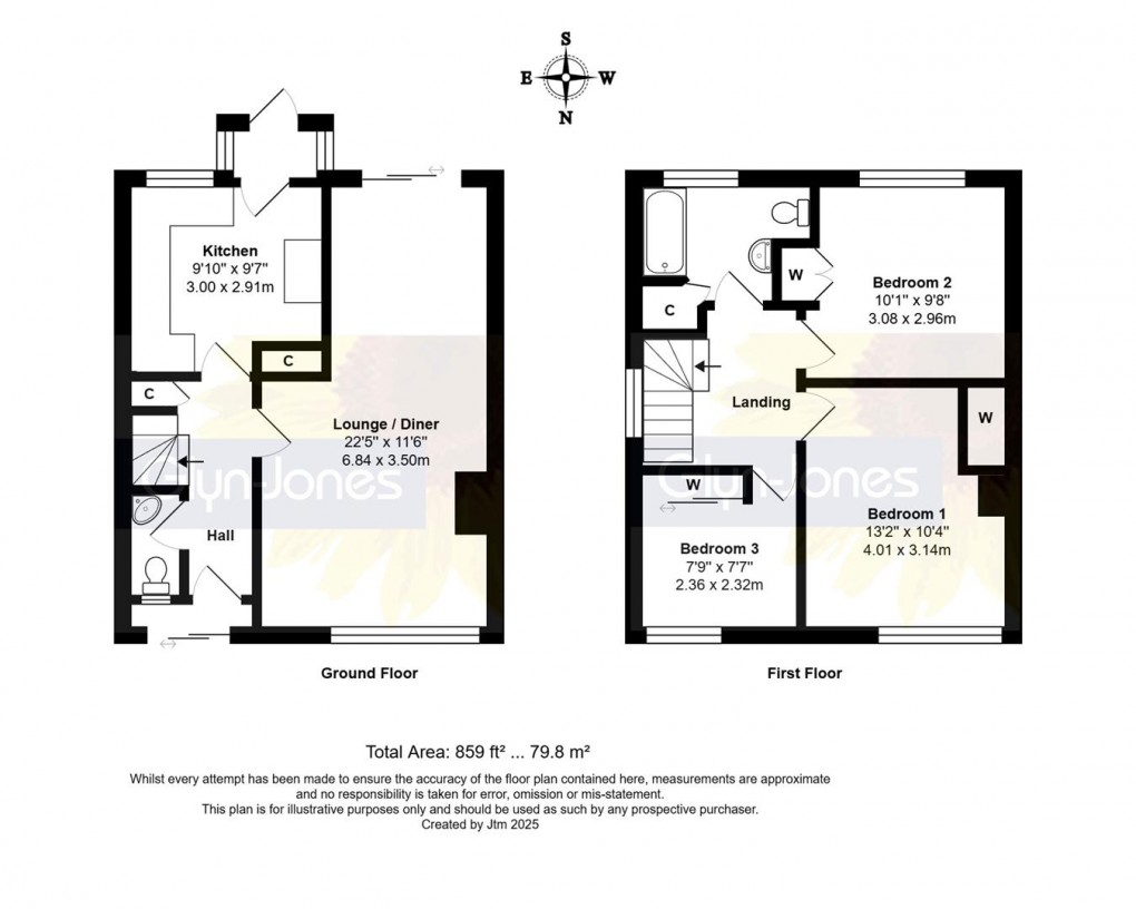 Floorplan for Norfolk Gardens, Littlehampton