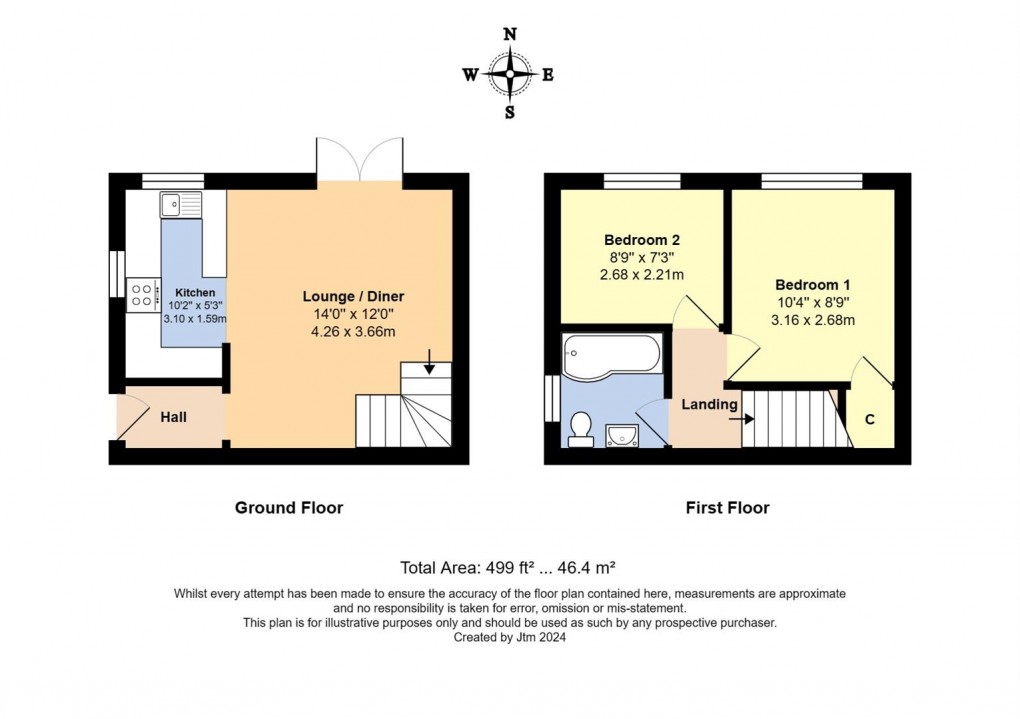 Floorplan for Fastnet Way, Beaumont Park