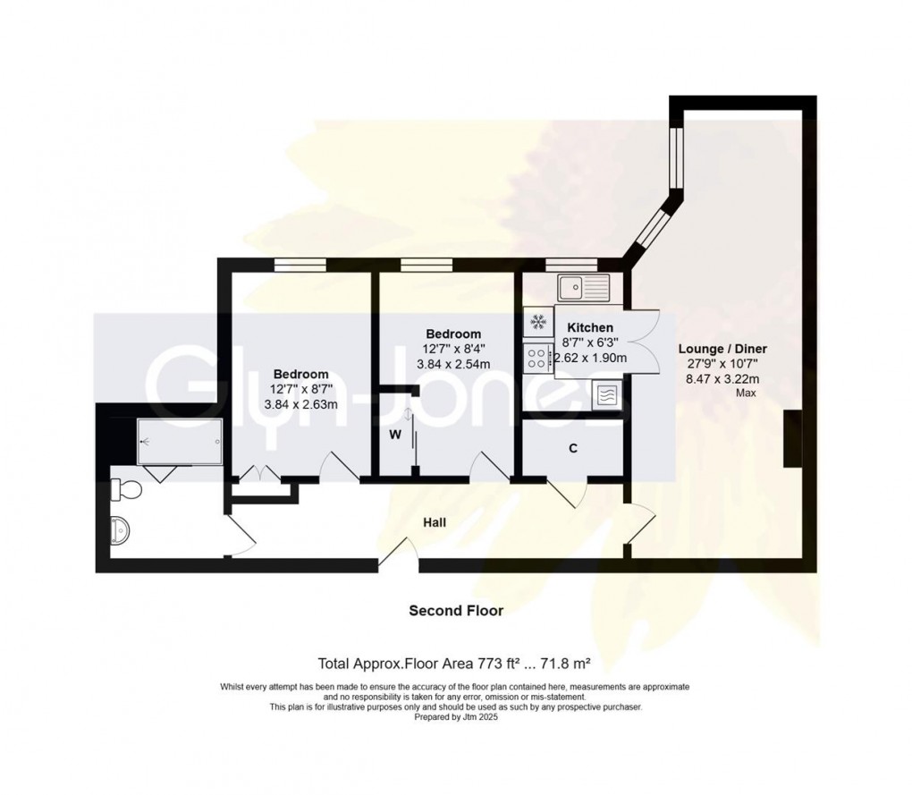 Floorplan for Queen Street, Arundel