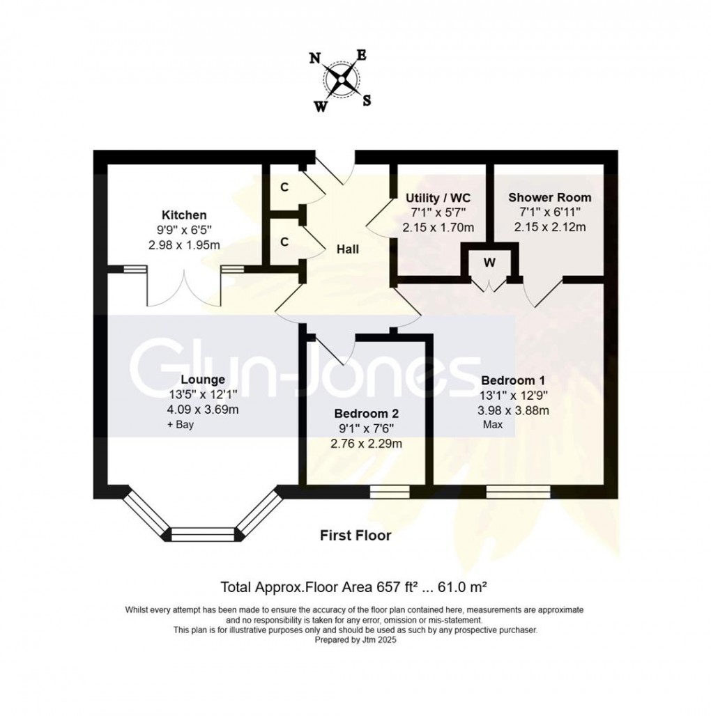 Floorplan for Chermont Court, The Street, East Preston
