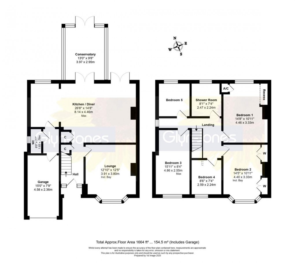 Floorplan for Cornwall Road, Littlehampton