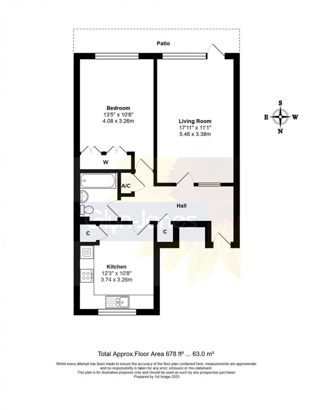 Floorplan for St. Catherines Road, Littlehampton