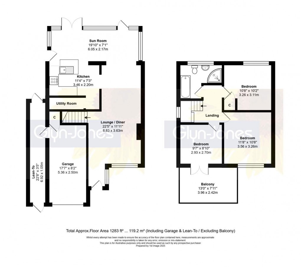 Floorplan for Broadmark Lane, Rustington