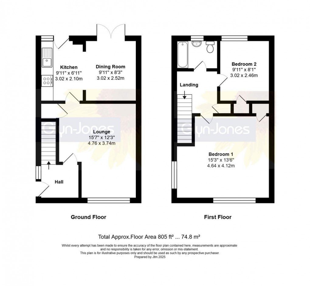 Floorplan for Ashton Gardens, Rustington