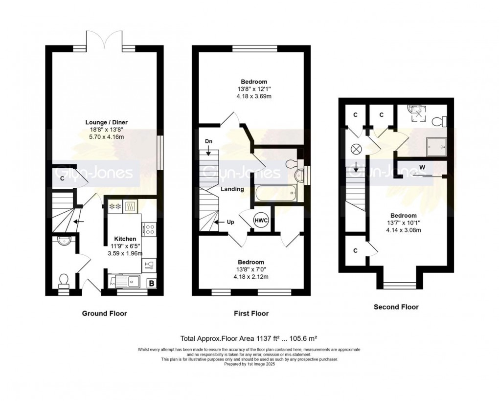 Floorplan for Kings Close, Yapton
