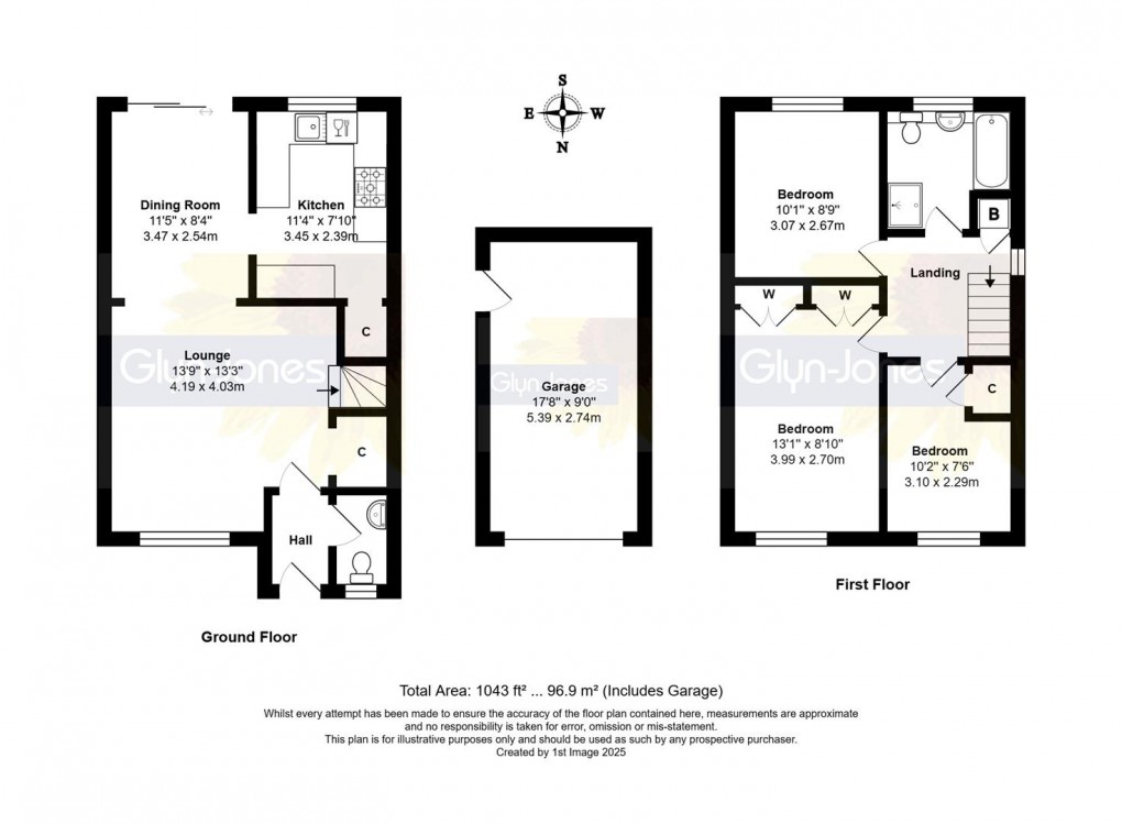 Floorplan for Worthing Road, Littlehampton