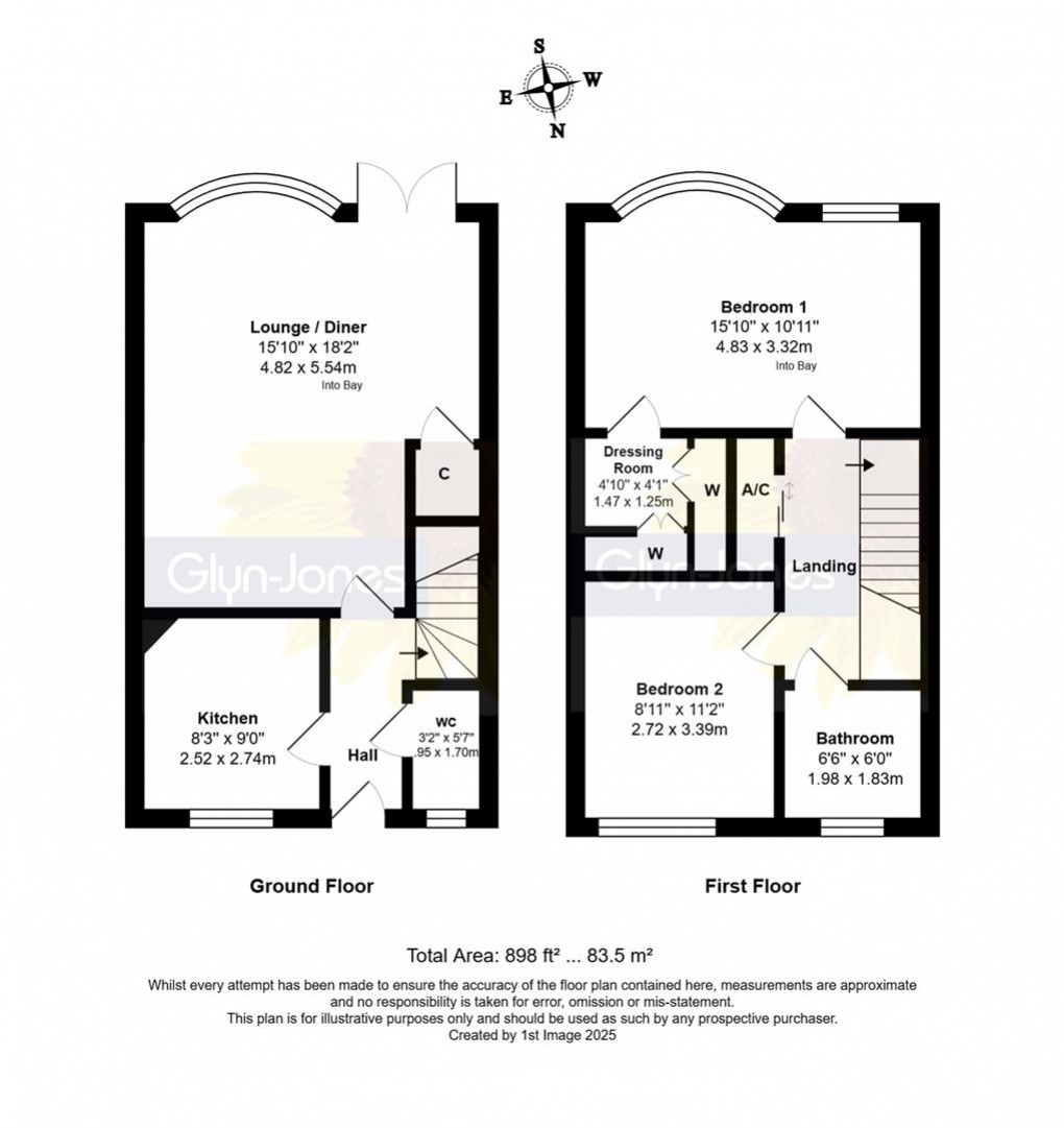 Floorplan for The Leas, Rustington