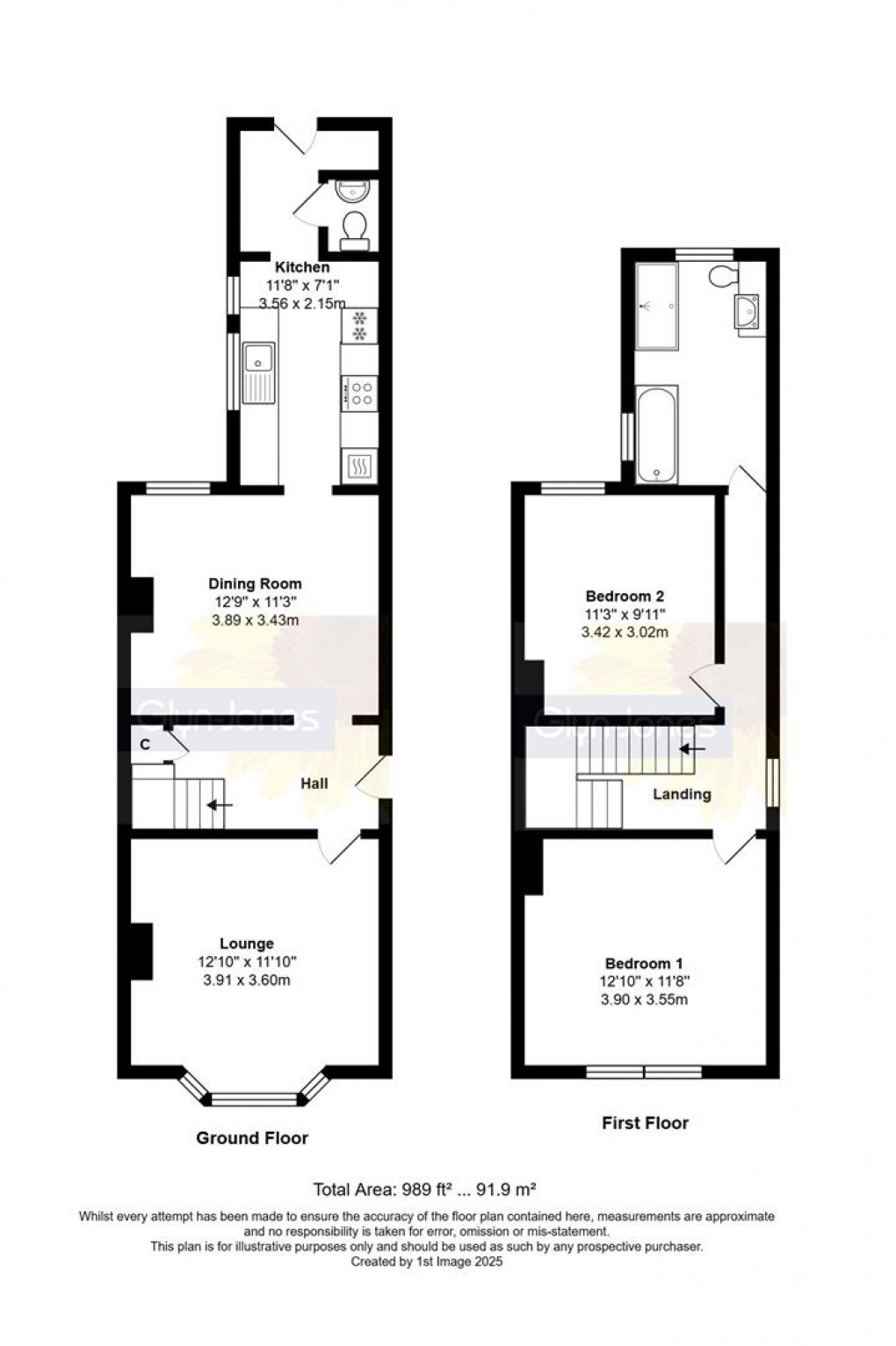Floorplan for Stanhope Road, Littlehampton