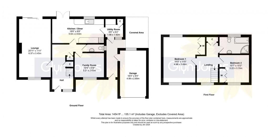 Floorplan for Preston Avenue, Rustington