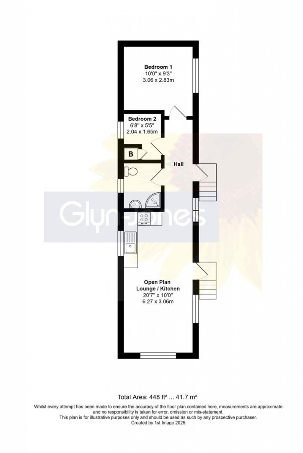 Floorplan for Thornlea Court., Littlehampton