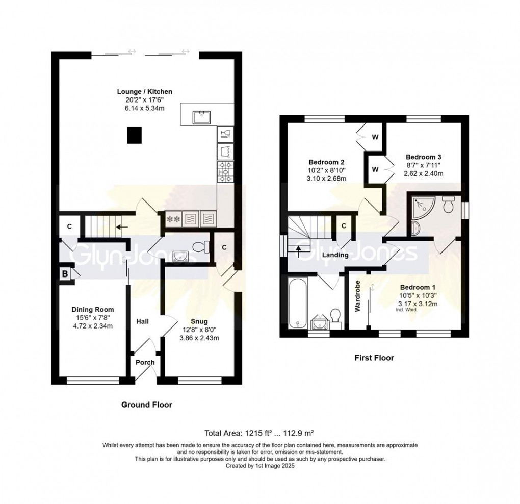 Floorplan for Kingfisher Drive, Littlehampton