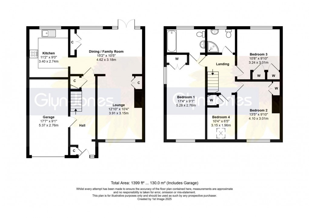 Floorplan for Chanctonbury Road, Rustington