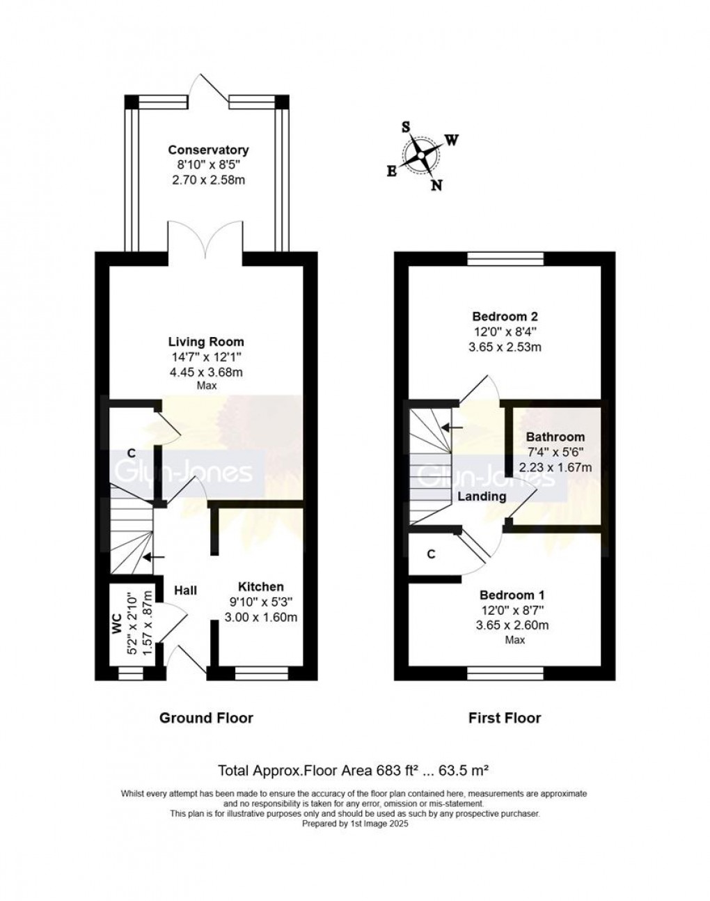 Floorplan for The Limes, Rustington