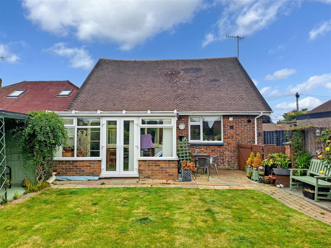 Rear Elevation/South Facing Rear Garden