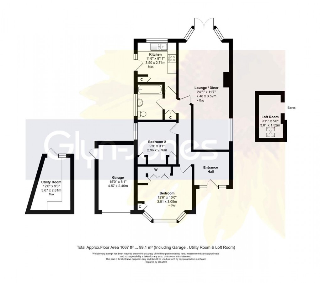 Floorplan for The Crescent, Rustington