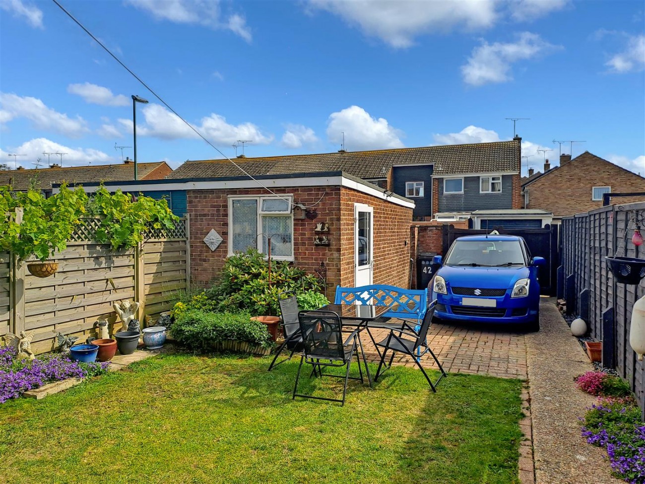 South Facing Rear Garden