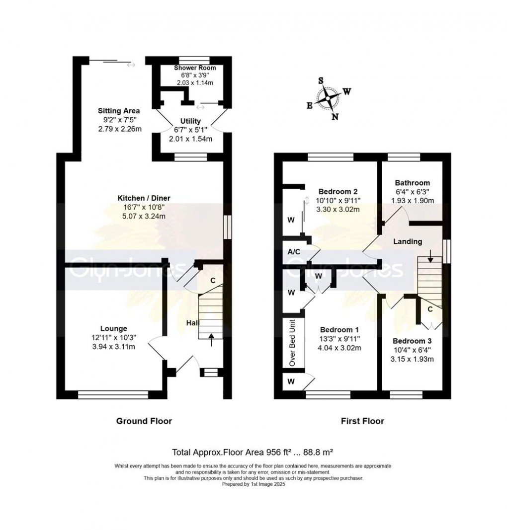 Floorplan for Fontwell Close, Rustington