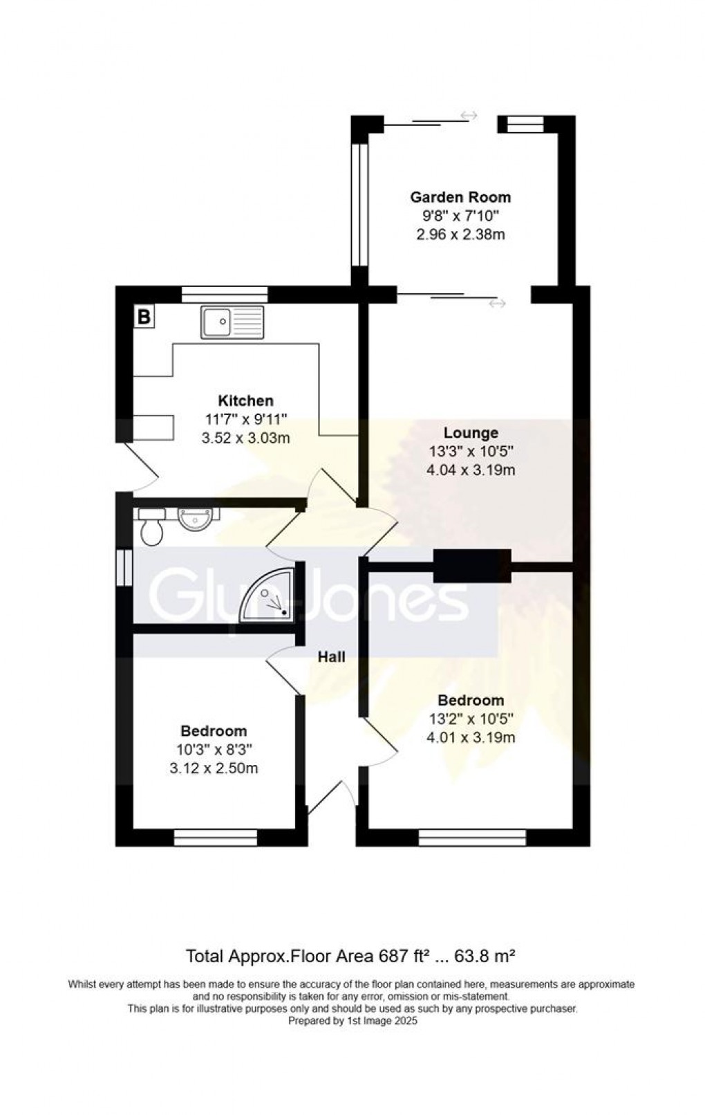Floorplan for Lansdowne Road, Littlehampton