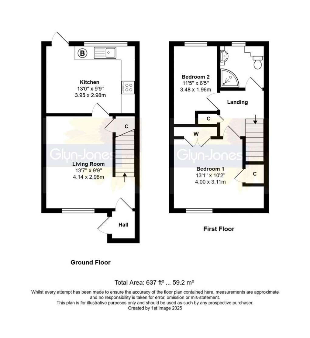 Floorplan for Johnson Way, Ford, Arundel