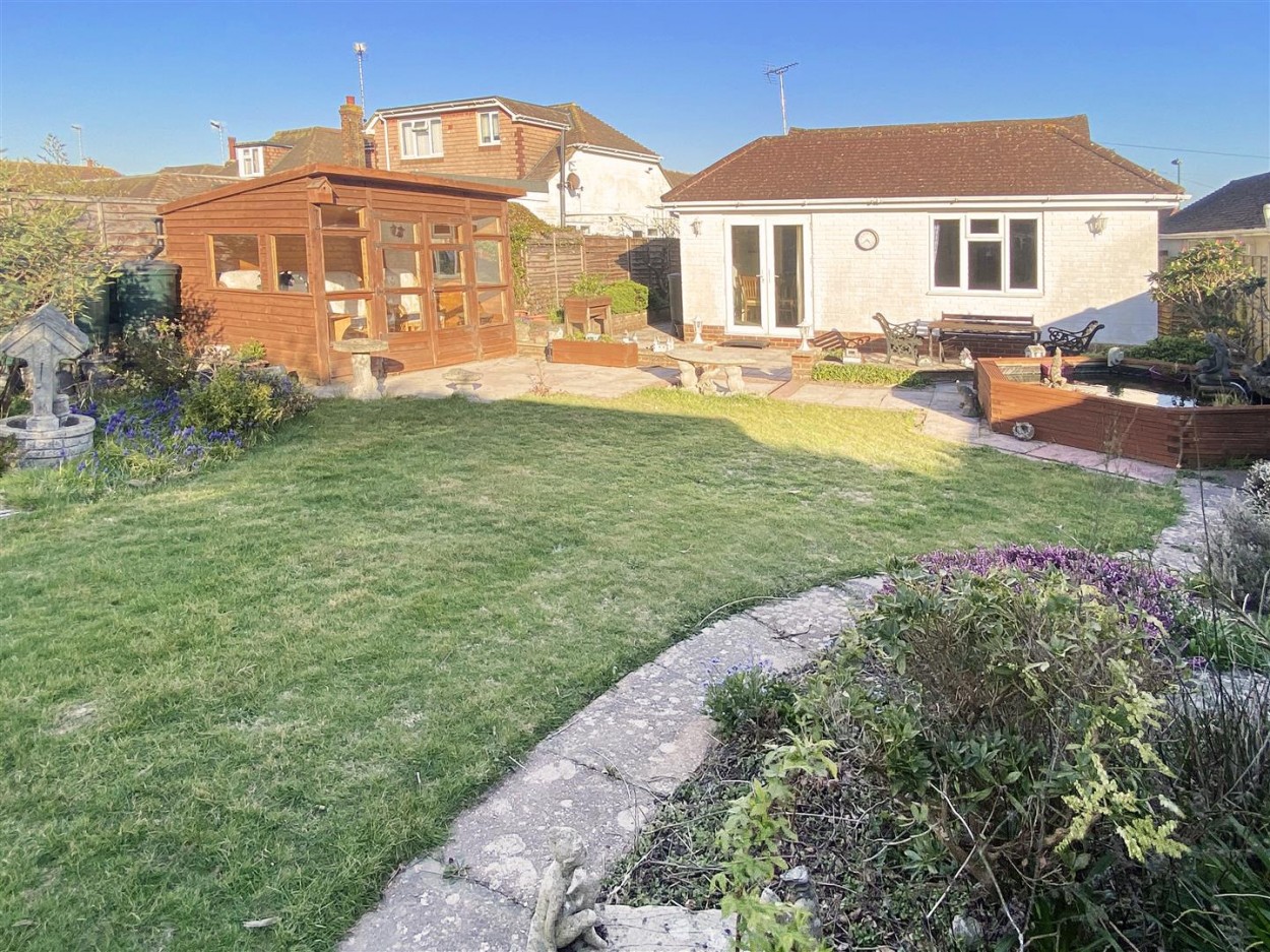 West Facing Rear Garden