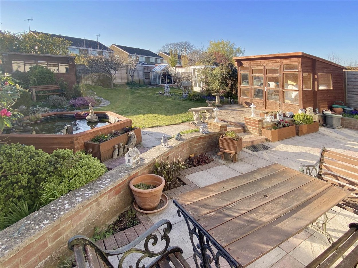 West Facing Rear Garden