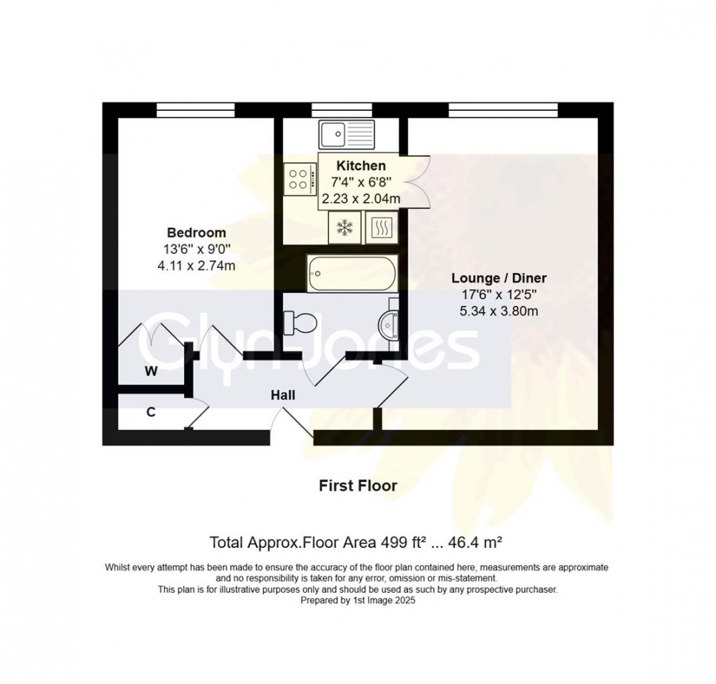 Floorplan for Church Street, Littlehampton