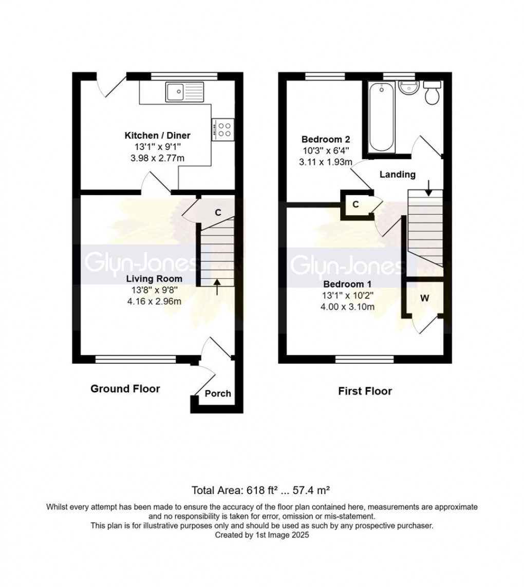 Floorplan for Johnson Way, Ford, Arundel