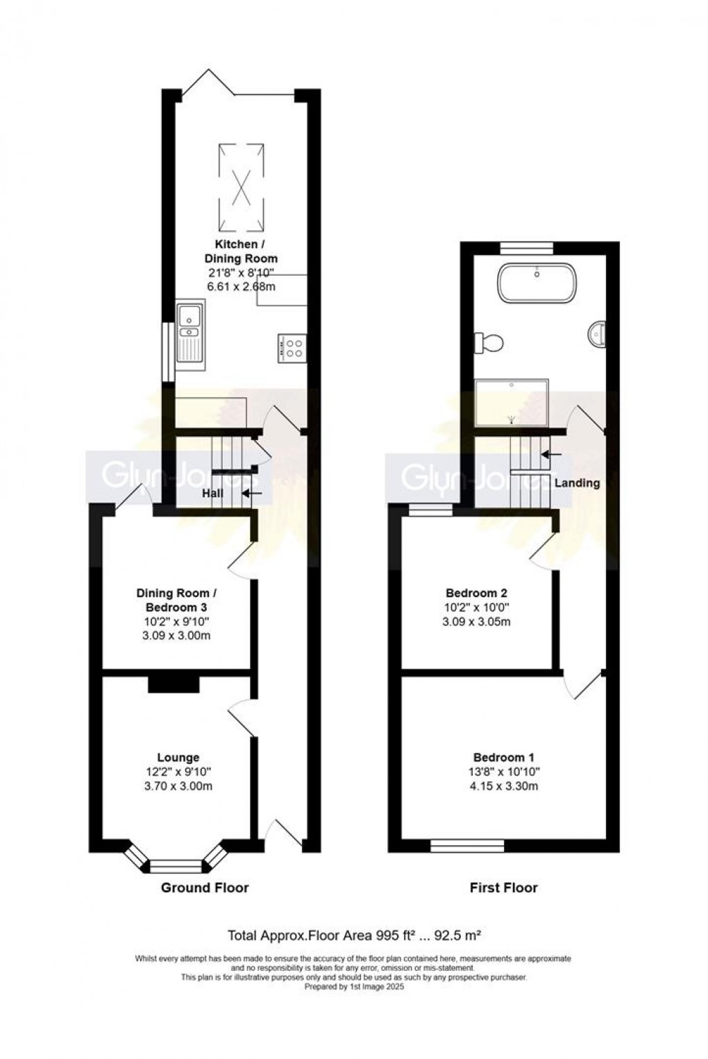 Floorplan for Gloucester Place, Littlehampton