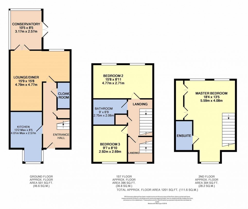 Floorplan for Gratwicke Drive, Littlehampton